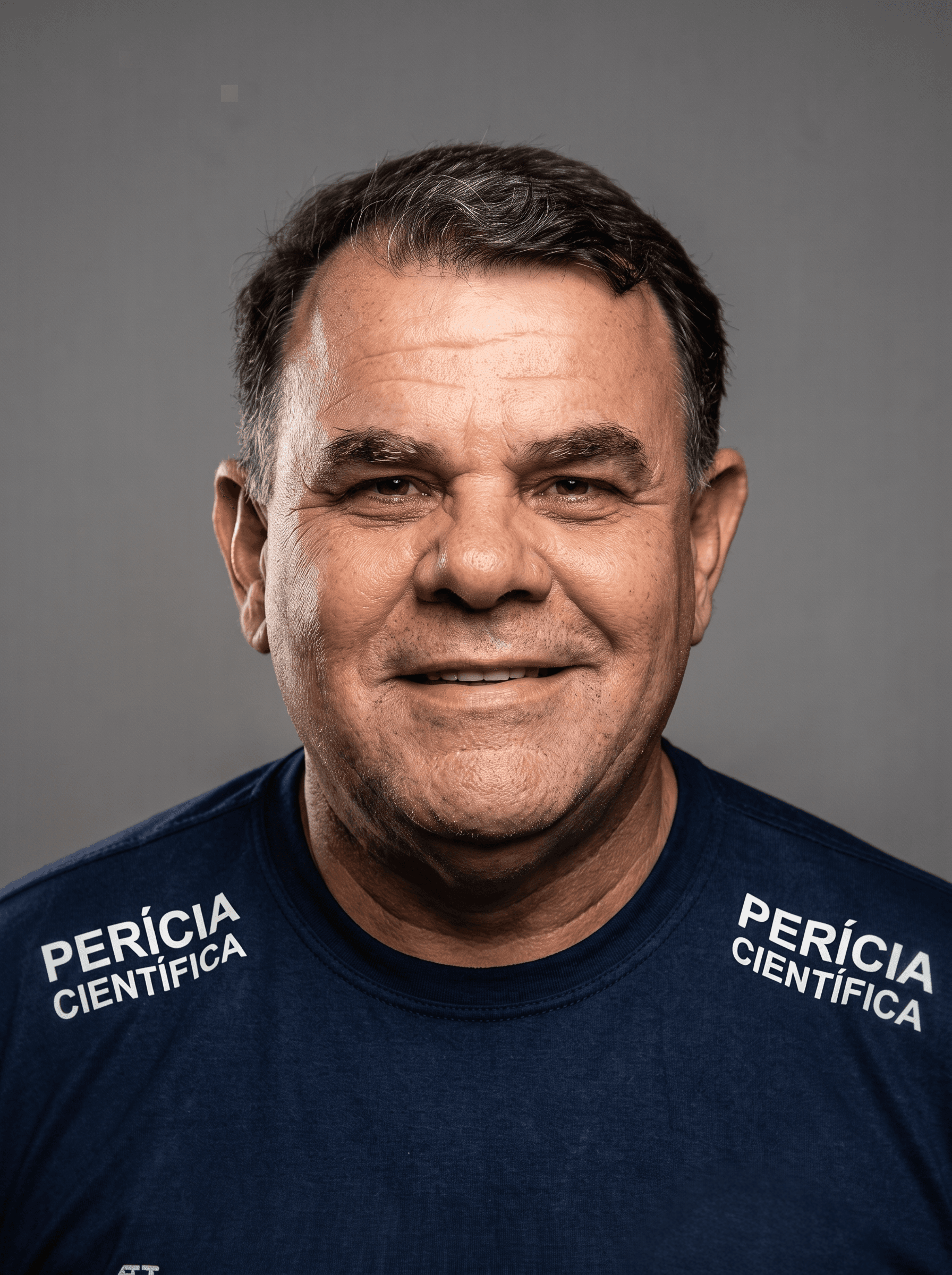Retrato de Carlos Simão, perito responsável da Tecno Científica